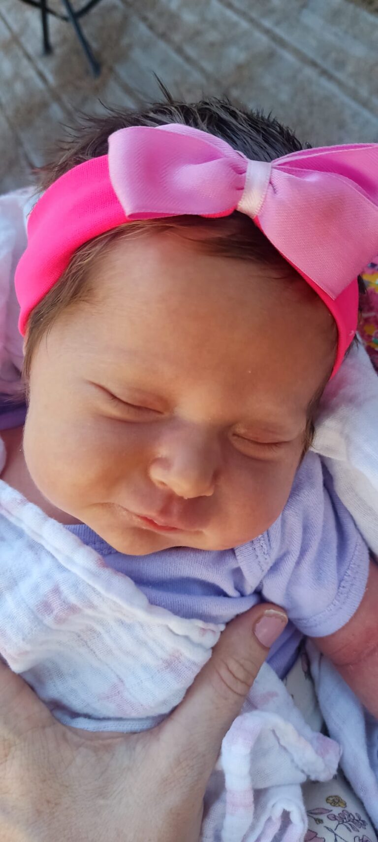 Zoe Alma Ya Está En Nuestros Brazos